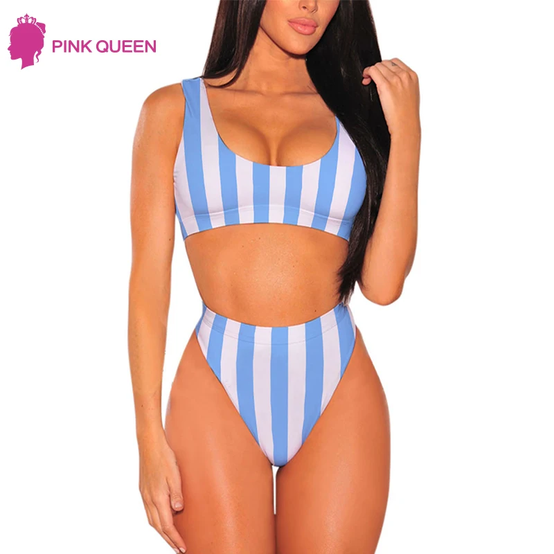

Summer Solid Bikini 2019 mujer Push-up Bra Swimsuit Swimwear Women Hight Waist Bikini Triangle Bather Suit Leopard Print biquini