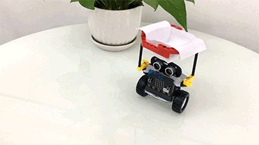 Микробит смарт-тележка с натяжным устройством Micro: bit maker макетная плата DIY программируемый робот комплект