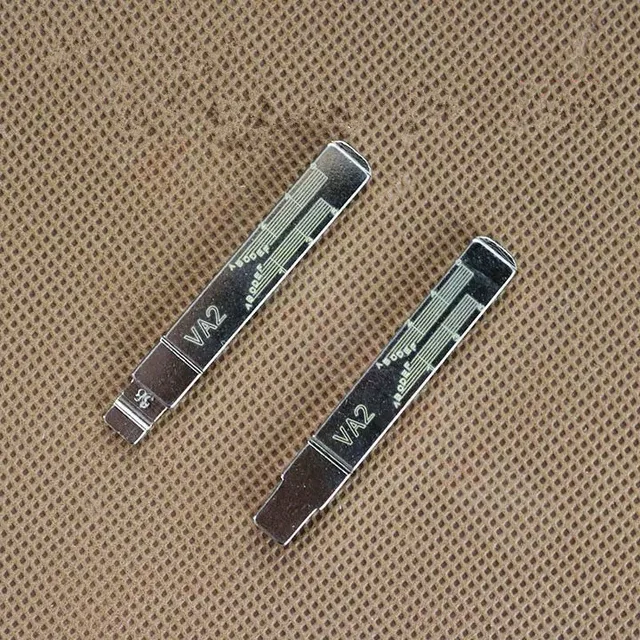 Scale Shear Teeth Blank Key VA2 For Peugeot 307,408,Citroen C5 NO.58 Engraving Line Key Blank For 307CC and C-Triomphe[10pcs]