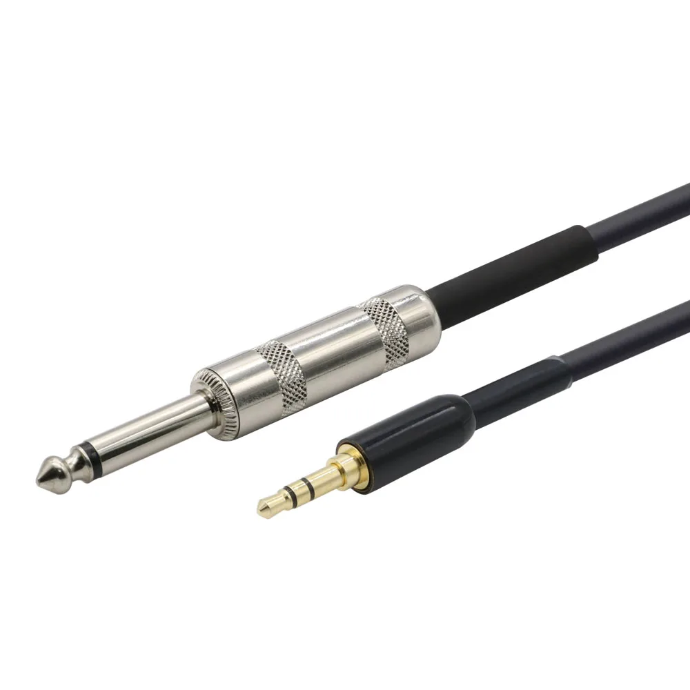 Gold Plated Jack 3.5mm Male Aux Cable to Microphone Male XLR Nickel