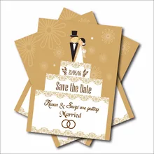 14 шт./партия, свадебные приглашения с персонажами из мультфильмов, сохранить дату, открытка, приглашает винтажные деревенские кружевные свадебные вечерние изделия для декорации