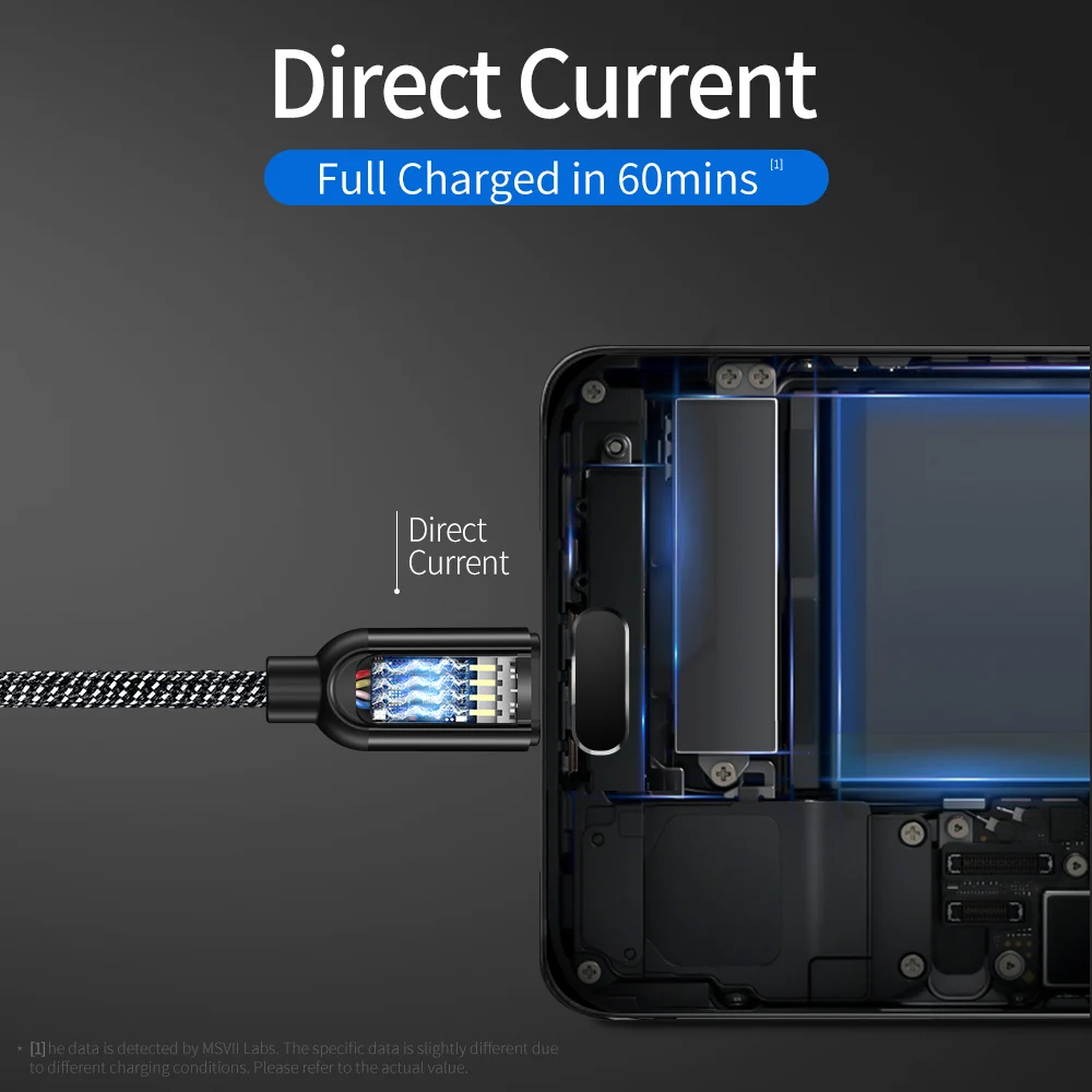 MSVII usb type-C кабель 5 в 2,4 А Быстрая зарядка usb type-c кабель для samsung Реверсивный мобильный телефон кабели для Xiaomi huawei USB C