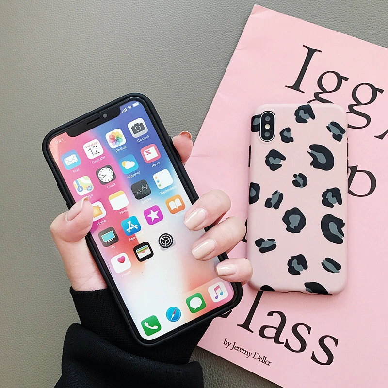leopard print phone case for iphone xs max leopard print phone case for iphone xs max