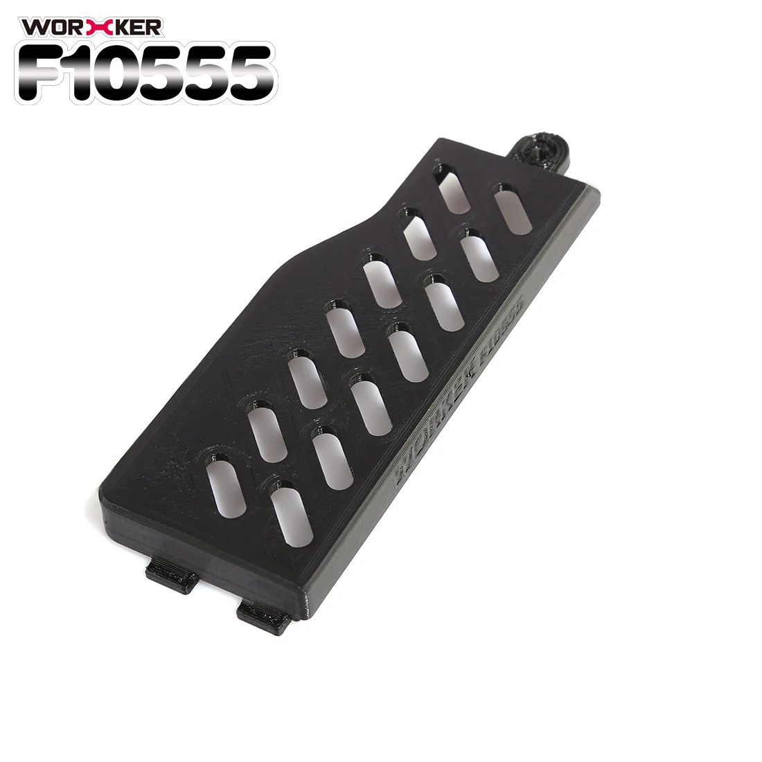 

Worker F10555 3D Printed Extended Battery Cover For Nerf Stryfe Exterior Modified Accessories - Black Orange