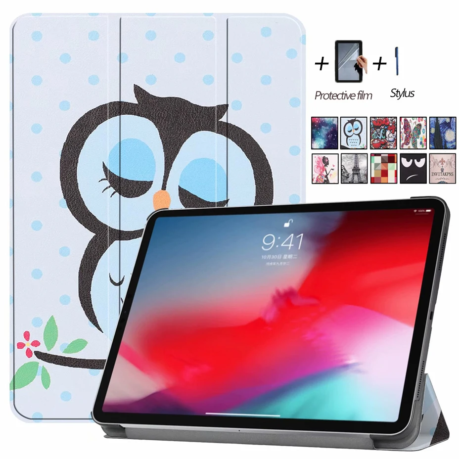 For ipad pro 11 case Ultra thin Stand Holder tablet Case For Apple iPad