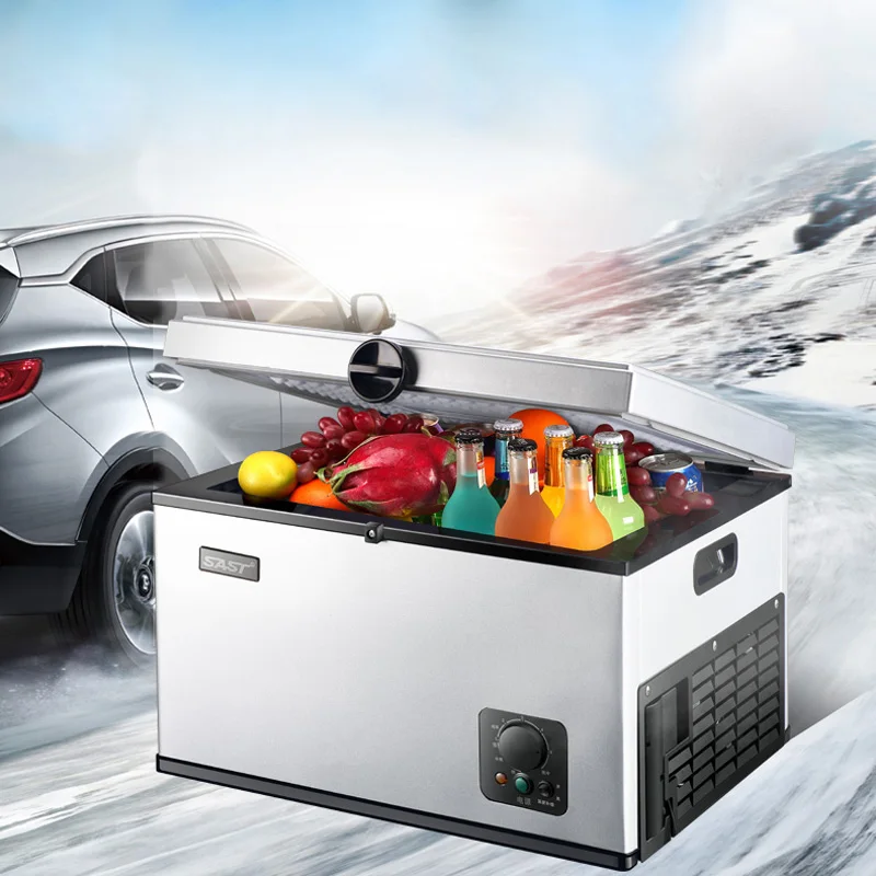 35L 12V 240V Car Refrigerator Compressor Refrigeration Mini Fridge Refrigerating Freezer Mini Portable Cooler Auto Refrigerator