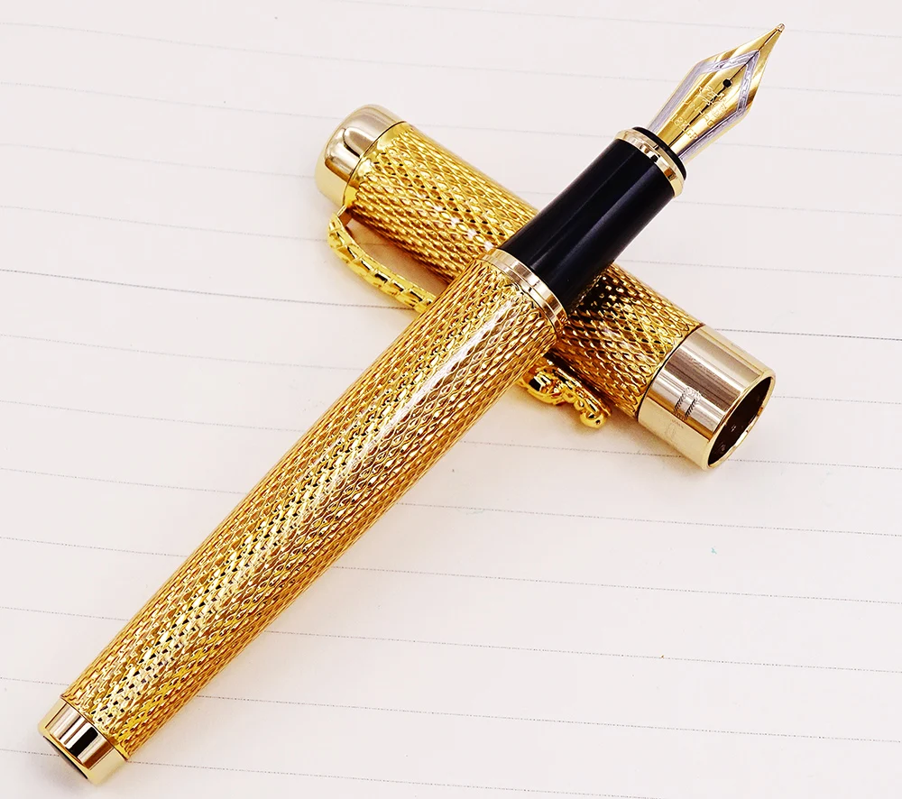 Jinhao 1200 Dourada Luxuoso Do Vintage Metal