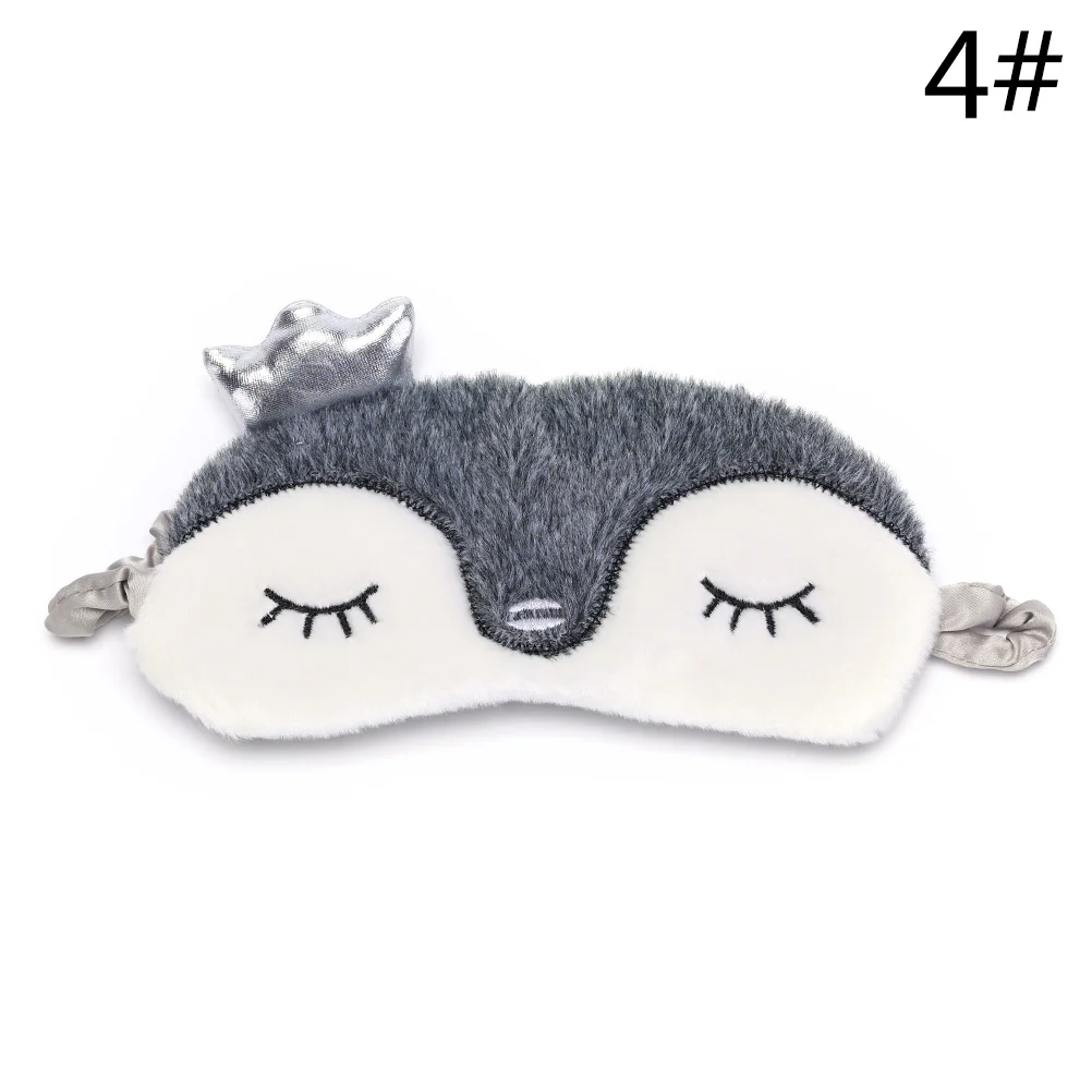 Модная Милая маска для сна «коала»/«кролик», маска для сна, плюшевая маска для сна, повязка на глаза, инструмент для ухода за сном