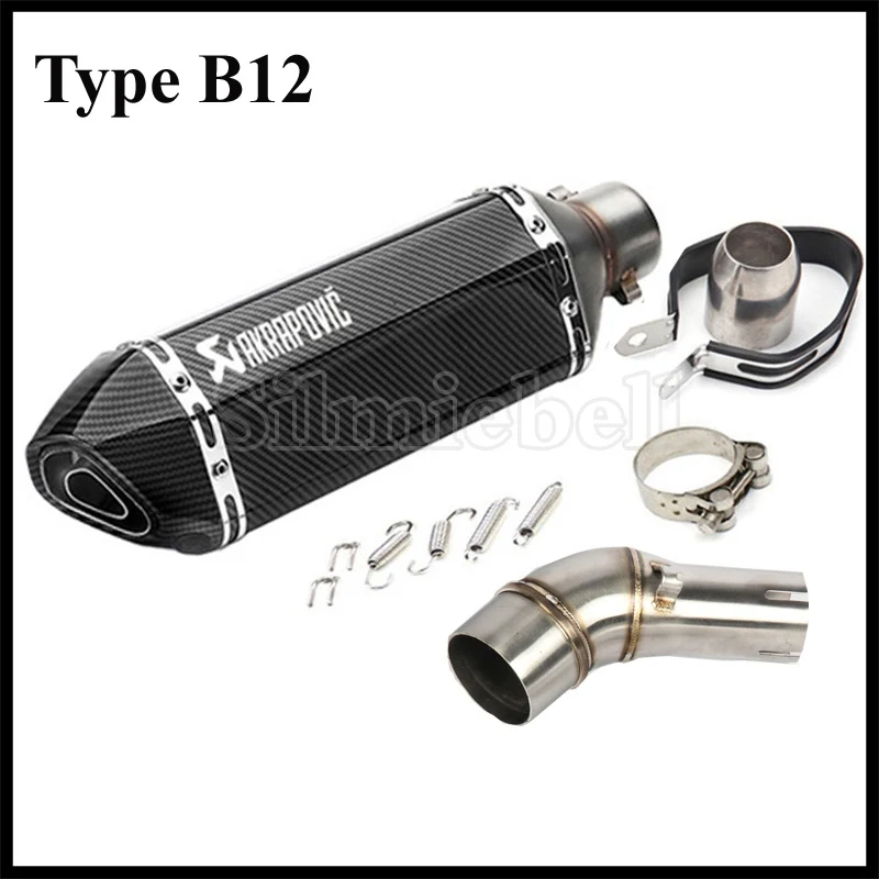 Escape для KAWASAKI 250SL Z250SL NINJA Akrapovic выхлопная труба мотоцикла без шнуровки средней