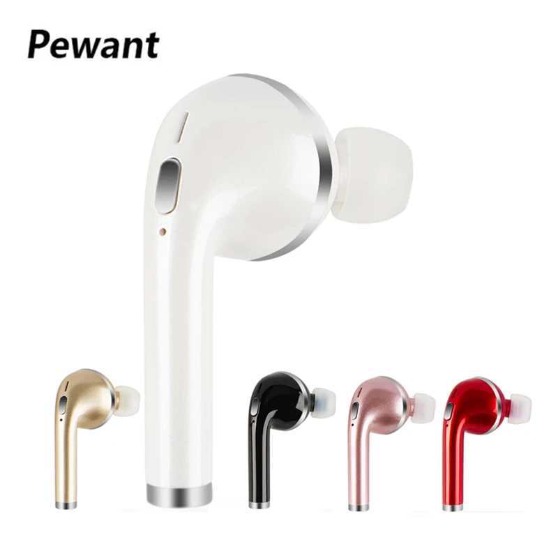 

Pewant Mini Wireless Earphone Bluetooth 4.1 Waterproof Single Right Earbuds Active Noise Cancellation Headset With Mic PK i7