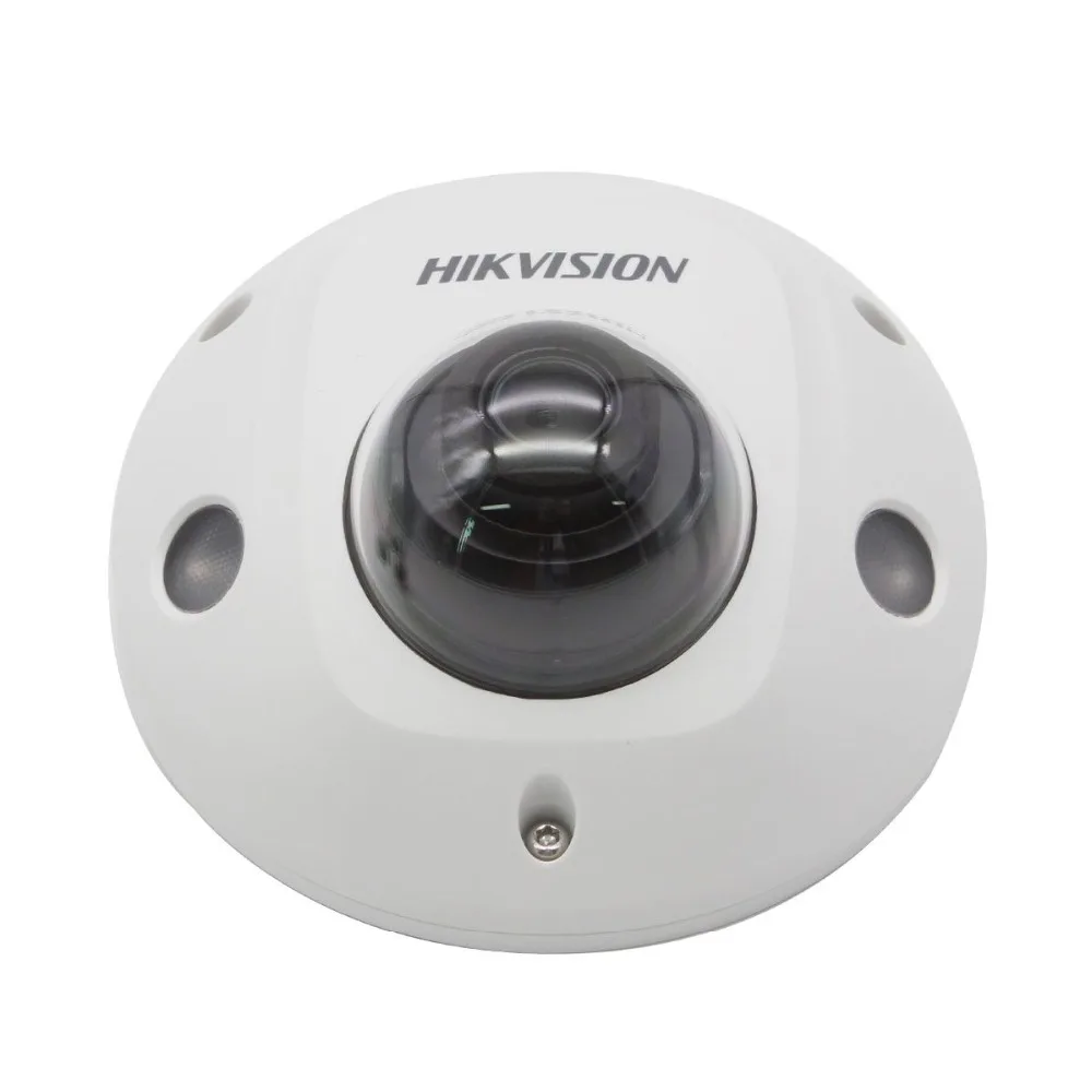 Hikvision 4 МП купольная аудио Wifi ip камера PoE Onvif домашняя/уличная ночного видения CCTV DS