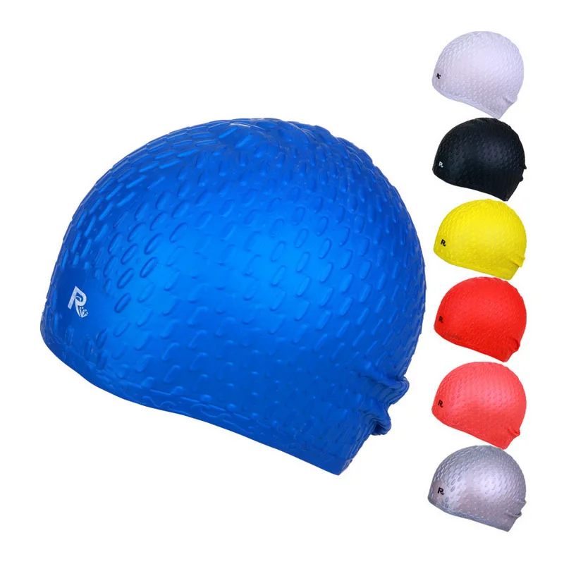 Gojoy Men Swimming caps Silicone Waterproof Swimming hat Summer