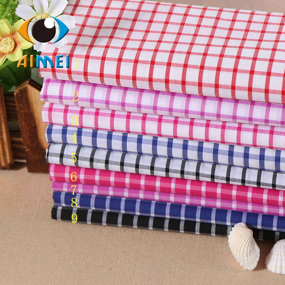 Manufacturers selling cotton kam spandex yarn dyed shirting fabrics and S615 S617 series fabric