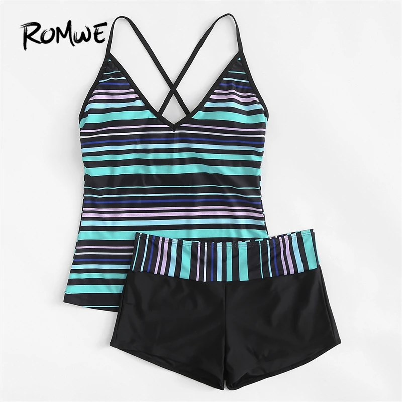 romwe plus size swimwear