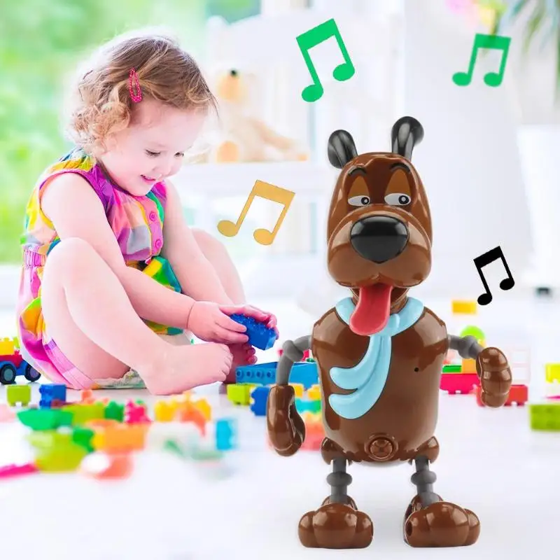 Умный робот для домашних животных, собака, голосовое управление звуком, детская игрушка на день рождения подарок
