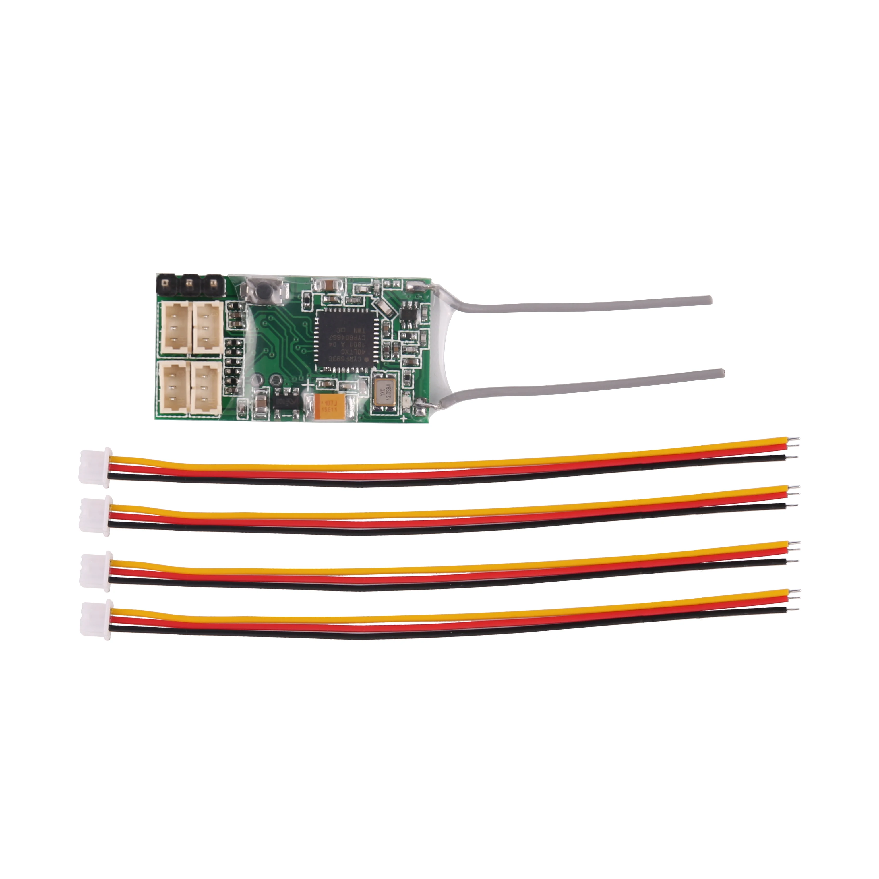 Dsmx DSM2 дистанционный приемник для передатчика Spektrum DX6I DX18 DX8 DX9 DEVO10 REDCON CM410X 4Ch PPM JST 2