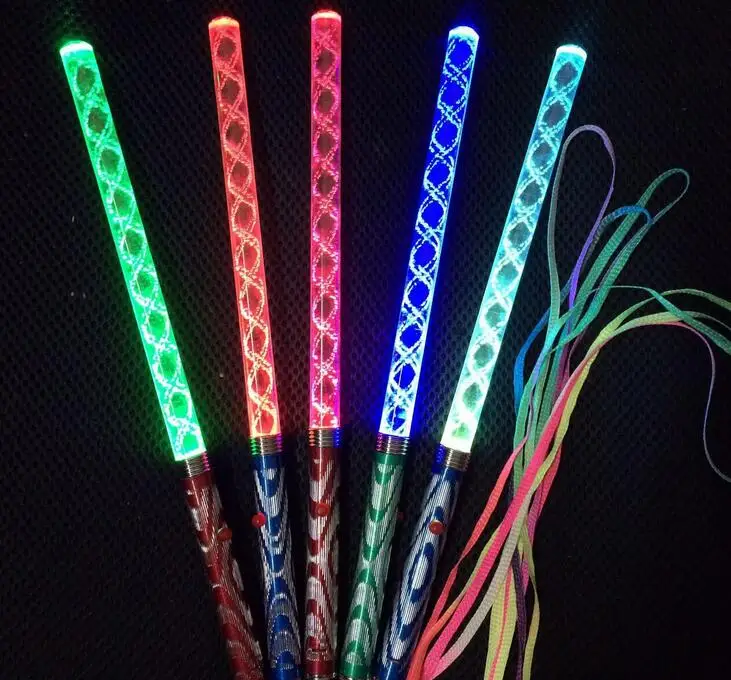 Acrylic bubble flash stick luminous rod fluorescent rod LED electronic