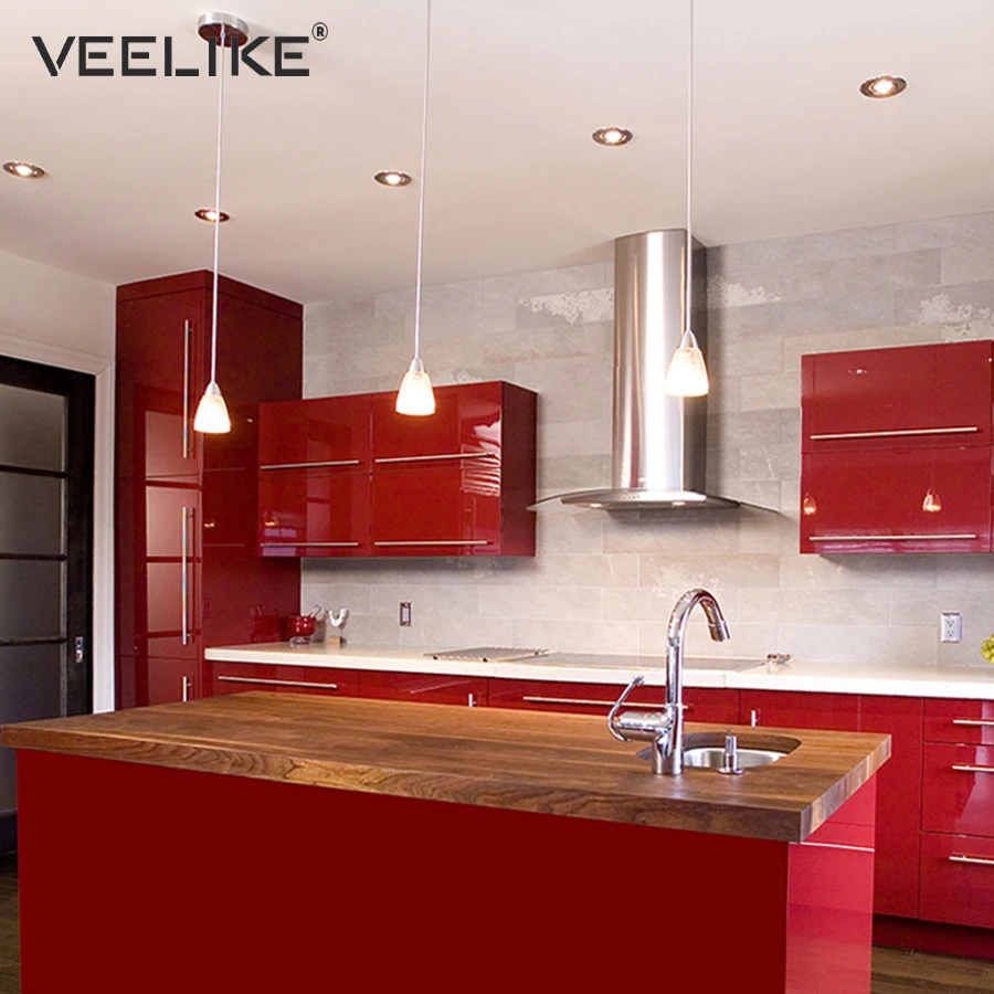 Glossy Waterproof Vinyl Contact Paper Pvc Self Adhesive Wallpaper Glossy Vinyl Film Pvc Waterproof Removable Self Adhesive Wallpaper For Kitchen Cabinets Contact Paper Wall Stickers
