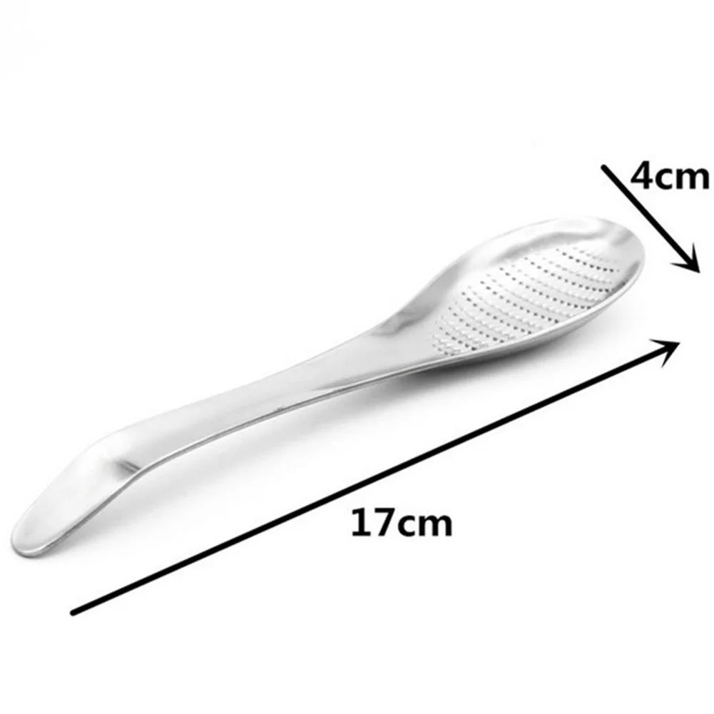 Ложка-терка ароматизатор-порошок измельчитель из нержавеющей стали васаби измельчитель имбиря и чеснока ложка Терка для лимона кухонный инструмент