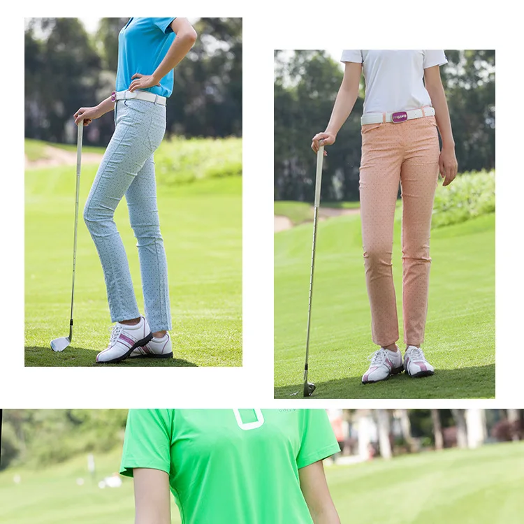 Спортивная одежда для гольфа повседневные штаны в клетку быстросохнущие дышащие впитывающие влагу одежда женские спортивные шары штаны брюки весна/осень
