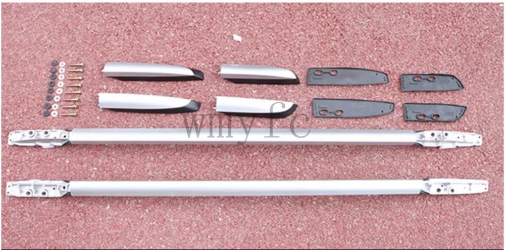

fit for Toyota Rav4 2014 2015 2016 /2016 2017 2018 Aluminum Sliver Side Bars Rails Roof Rack Luggage Carrier Accessories