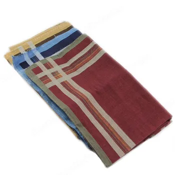 

High Quality Classic Soft Comfort Plaid Handkerchief New