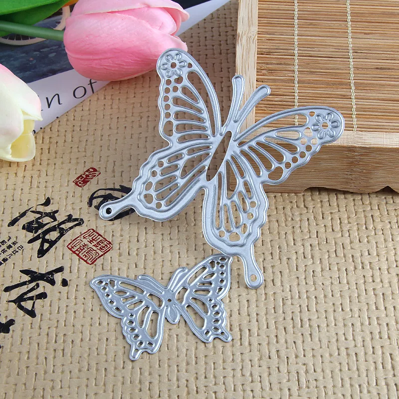 Big Small Butterfly Craft Dies Metal Cutting Dies 1 Set 2018 New Paper