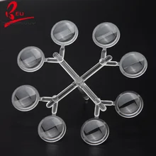 Двойная выпуклая линза диаметром 10,0 мм с фокусным расстоянием 12 мм PMMA светодиодный объектив