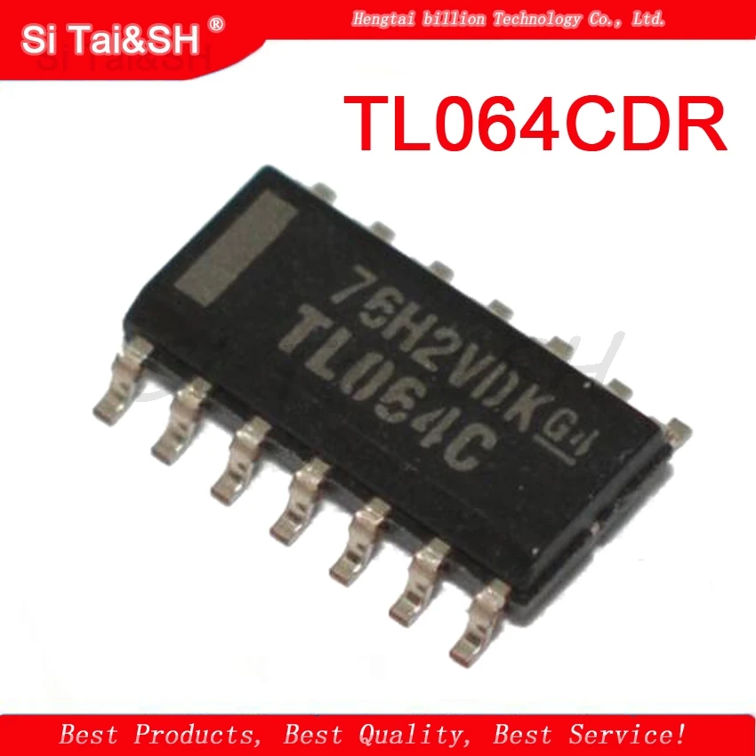 10PCS TL064CDR SOP14 TL064C TL064 Operational amplifier op amp Quad Low