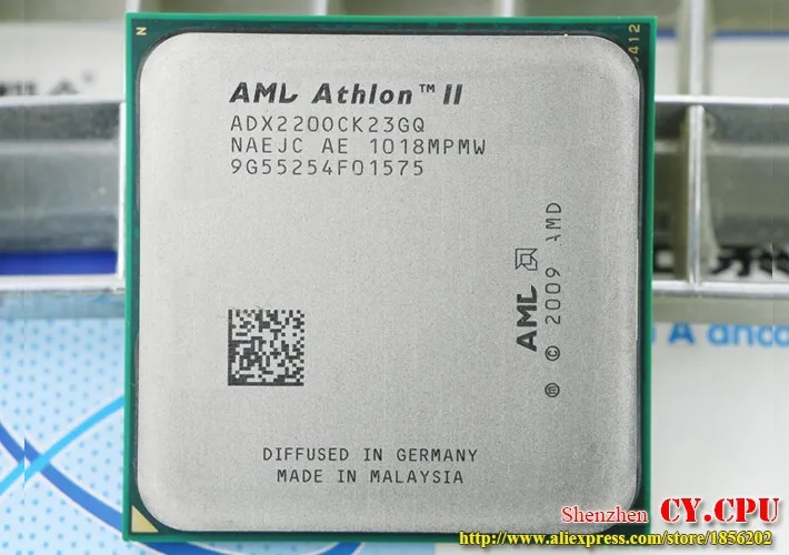 Процессор AMD Athlon II X2 220 cpu(2,8 ГГц/1 м/2000 ГГц) Socket am3 am2+ 938 pin