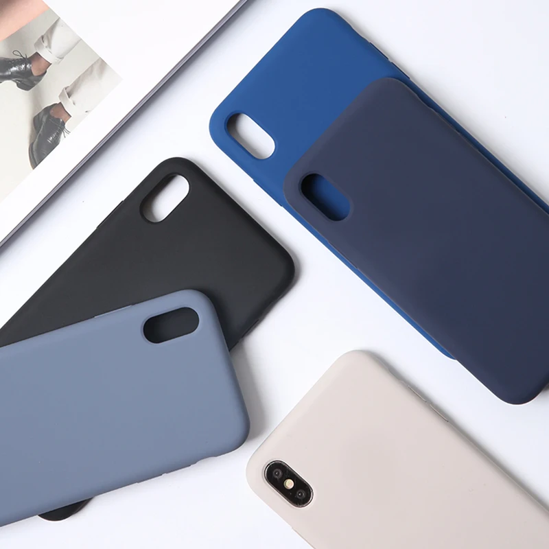 Противоударный чехол для телефона iphone 7 6 6s 5 8 6S Plus мягкий силиконовый 8|Бамперы| |