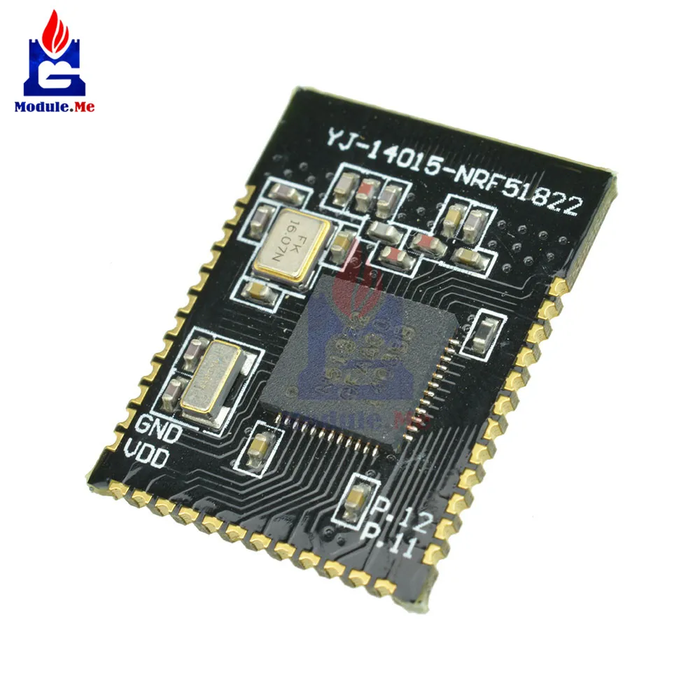 NRF51822 Core51822 BLE 4,0 Bluetooth 2,4G антенна с беспроводным модулем плата для ULP SPI IEC UART интерфейс совместимый NRF24L серии