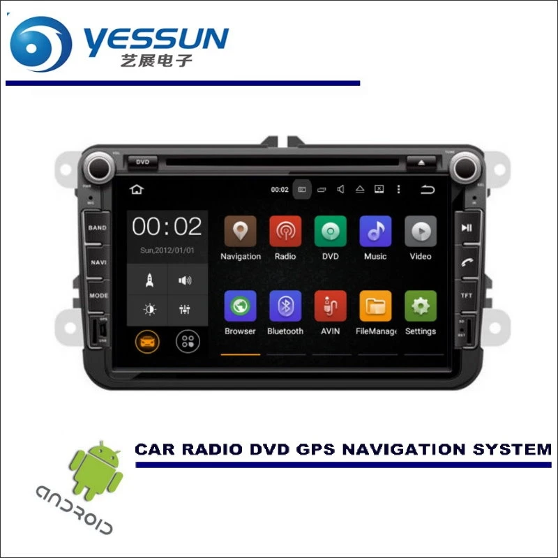 

YESSUN For Skoda Rapid / Superb B6 Yeti 2008~2015 Car Multimedia Navigation CD DVD Player GPS Navi Radio Stereo Android