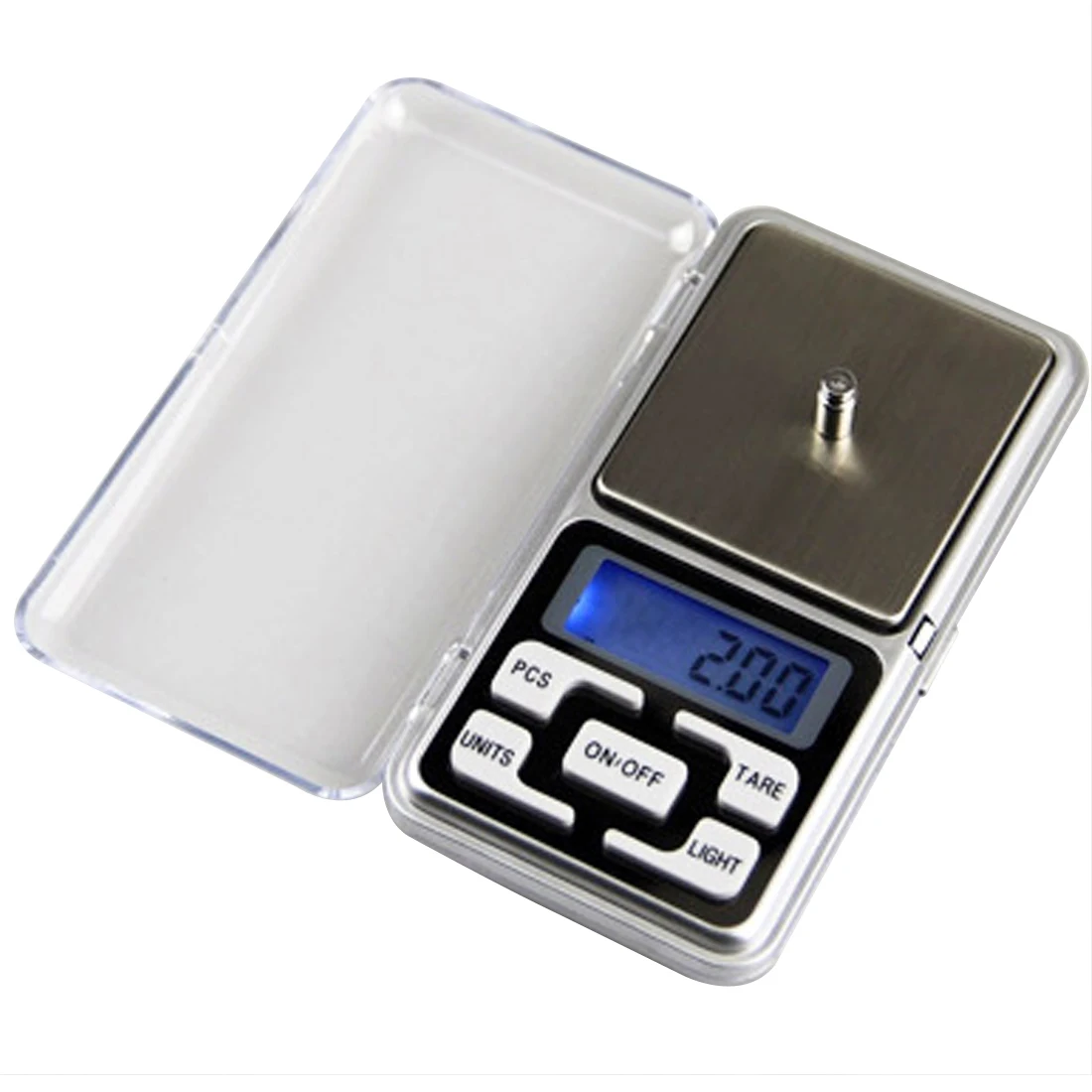 

LCD Digital Pocket Scale Portable Electronic Jewelry Scale Gold Diamond Herb Balance Weight Weighting Scale 200g/0.01g