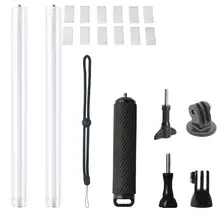 27 дюймов Дайвинг мини selfie stick Водонепроницаемый selfie палка плавучести штанга съемный штатив-монопод для GoPro 5 6 SJCAM Аксессуары для фотоаппаратов