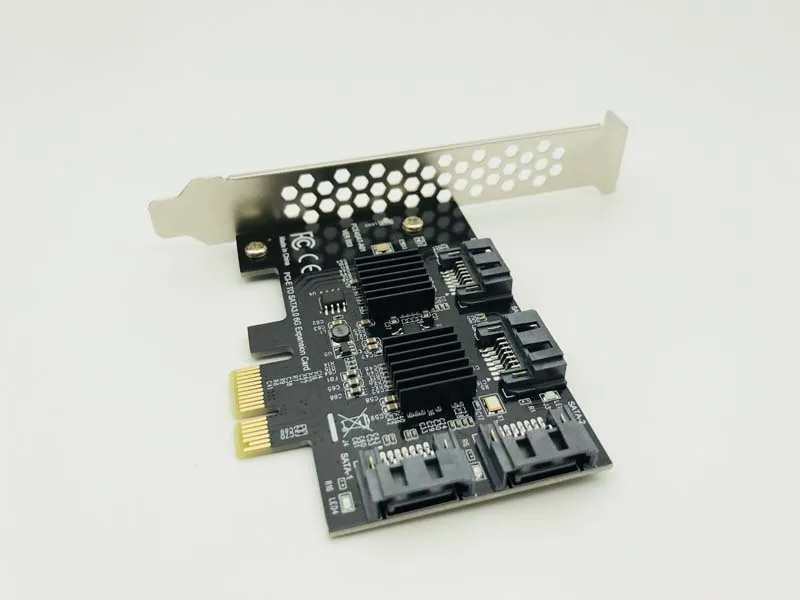 4 портовый адаптер SATA PCIE на PCI Express SATA3.0 6G плата расширения контроллера IPFS|Платы