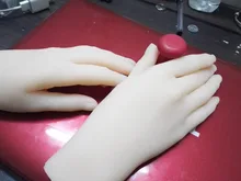New arrival!one pair realistic silicone female mannequin Manikin hands for ring&jewelry display ,Model Nail Art Hand