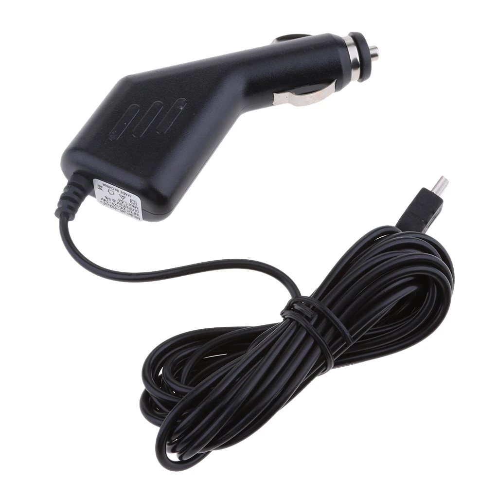 Premium Vehicle USB Adapter 5V 1.5A Mini USB Cable GPS Dash Cam Charging fit Cars Truck Accessory
