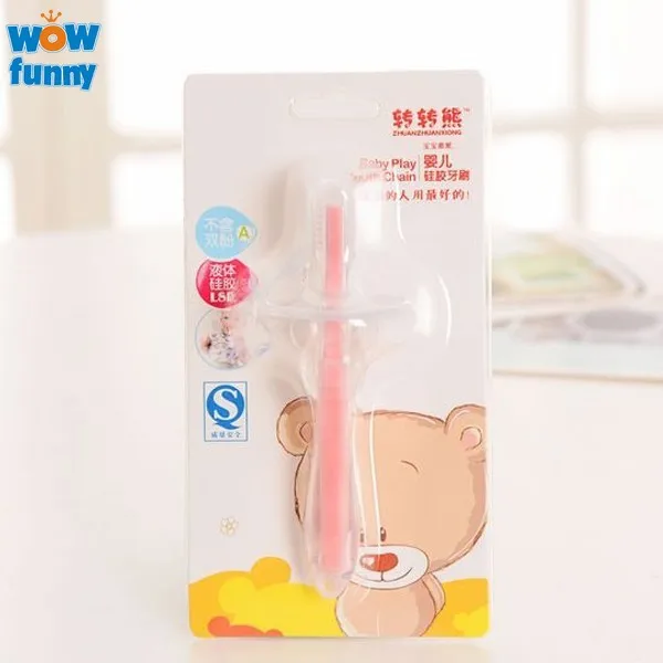 

Silicone Train Soft-bristled Deciduous Teeth Brush Baby Toothbrush Ultra Soft Baby Silicone Toothbrush Infant Toddler Toothbrush
