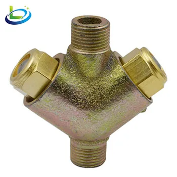 

LiXing Garden Sprinkler Irrigation Spray Nozzles 90 Degrees Rising Garden Irrigation Connect Water Pipe Brass Durable Sprayer