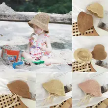 ¡Venta al por mayor! ¡accesorios de verano 2019! sombreros de encaje para bebés y niños recién nacidos, sombrero de paja para verano de princesa, sombrero de paja