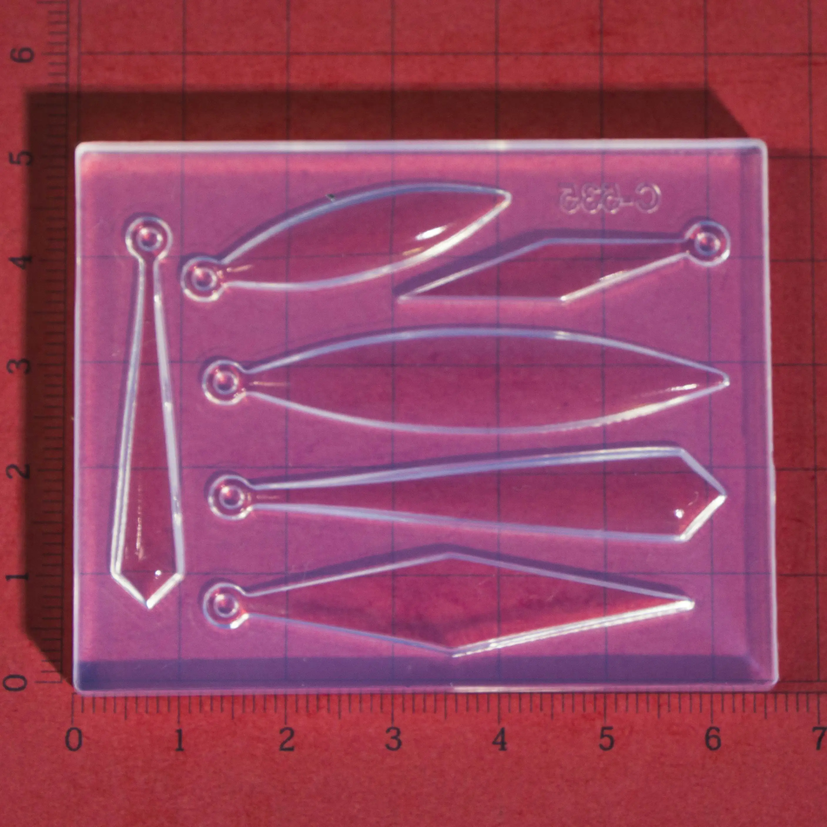 Новые прозрачные силиконовые алмазной огранки поверхности кулон серьги плесень для смолы настоящий цветок DIY Плесень ювелирных изделий инструмент
