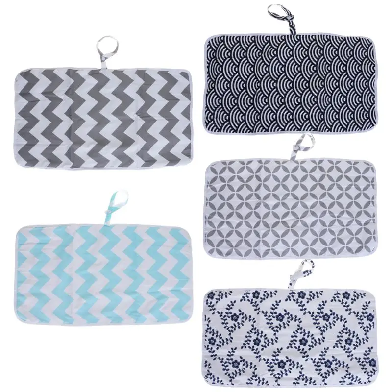 

Baby Piss Pads Changing Diaper Outdoor Travel Portable Newborn Mat Mattress Folding Waterproof Blend Cotton Infant Care Nursing
