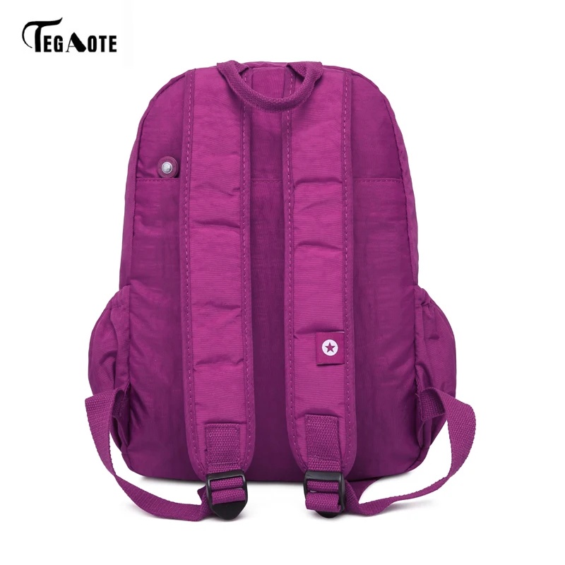 TEGAOTE Mochila Feminina Escolar, женский рюкзак для девочек-подростков, школьные сумки, Женский нейлоновый рюкзак для путешествий, для ноутбука, стильный рюкзак, Sac A Dos