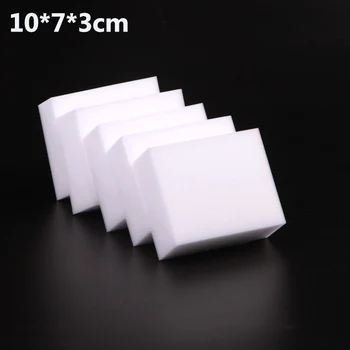 

10x7x3cm 100 pcs/lot Magic Sponge Eraser Melamine Cleaner for Kitchen Office Bathroom Cleaning