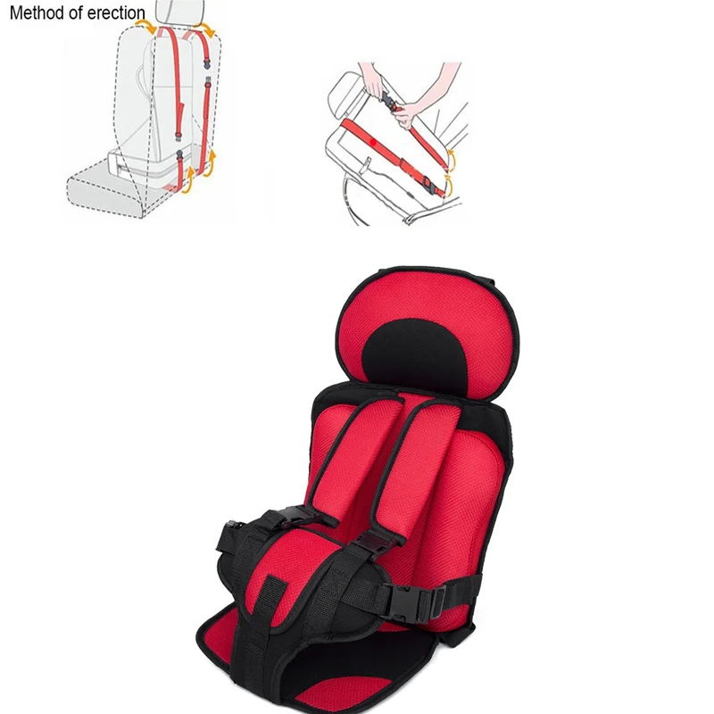 

Childseat Baby Safe Seat Mat Portable Baby Toddler Simple Car Safety Seat Baby Chairs Thicken Sponge Kids Car Stroller Seats Pad