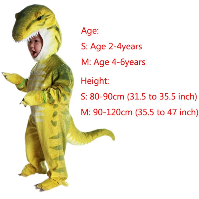 Новый костюм трицератопса для мальчиков детский с надписью Little T Rex карнавальный