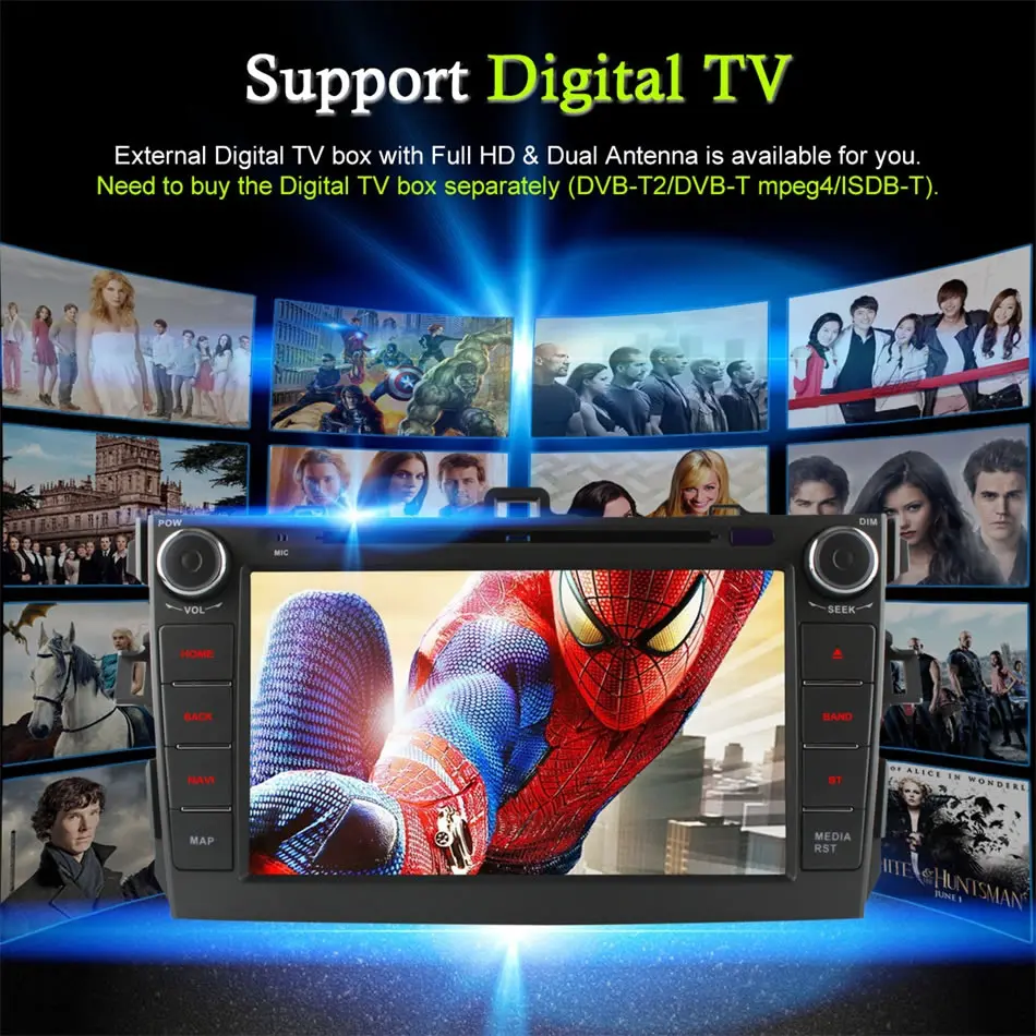 Best 4G Internet Quad Core 2GB RAM Android 6.0 for Toyota Corolla 2007 2008 2009 2010 2011 Car DVD Radio GPS Navigation Stereo System 11