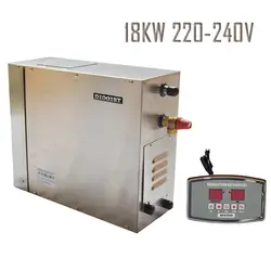 Бесплатная доставка из нержавеющей стали 18kw220-240v 50 Гц парогенератор управляемой temp душ в сауне CE утвержден оптом, ce