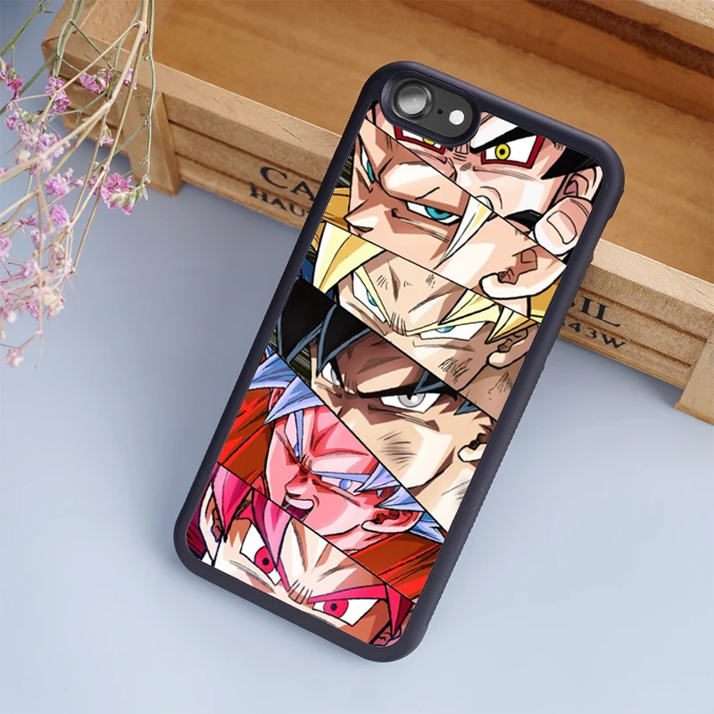 HOUSTMUST Dragon Ball DragonBall z Hard PC Phone Case For iPhone X 10 goku Cover for iPhone 5 5S